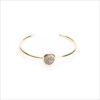 Bracelete Energia Redondo Ouro Drusa Titânio