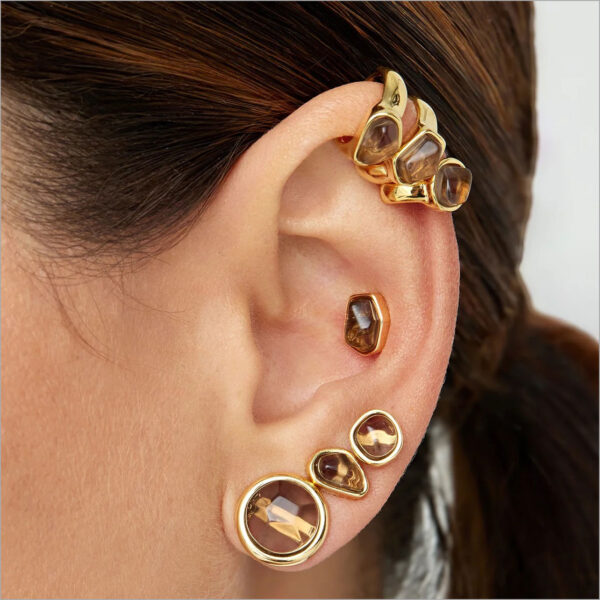 Piercing Fake Conjunto Fumê - Image 2